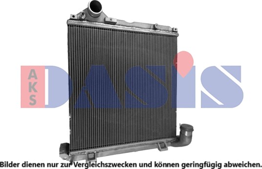 Radiator, motorkjøling AKS DASIS 440883N