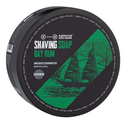 Barrister and Mann barbersåpe i skål Bayrum 118,3 ml Barrister and Mann barbersåpe i skål Bayrum 118,3 ml