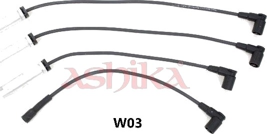 Tennplugg kabelsett ASHIKA 132 0W W03