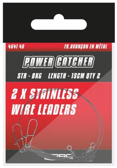 Spro Wire Fortom 30cm 8,0kg 2pk, Rustfritt Spro Wire Fortom 30cm 8,0kg 2pk, Rustfritt