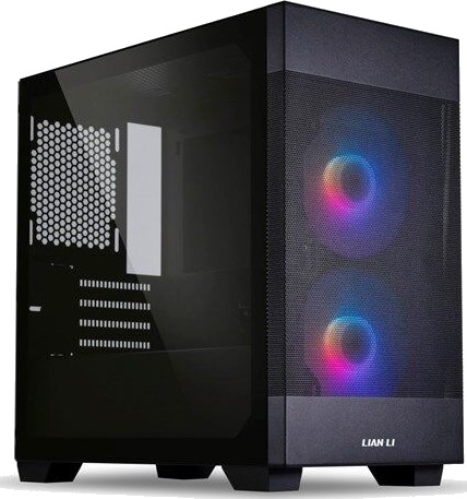 Lian Li LANCOOL 205M Mesh - Black - Kabinett - Miditower - Svart Lian Li LANCOOL 205M Mesh - Black - Kabinett - Miditower - Svart
