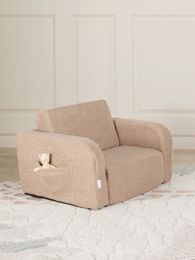 Alice & Fox MUSHY Foldbar Lenestol Taupe Teddy Alice & Fox MUSHY Foldbar Lenestol Taupe Teddy