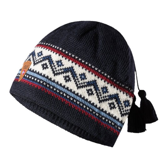 Dale of Norway Vail Hat Navy/Red/Rose/Offwhite Midnight/navy/Red rose/off white/indigo/china blue OneSize