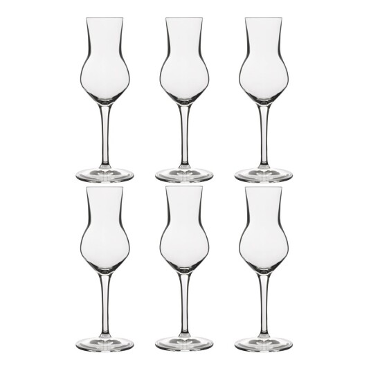 Luigi Bormioli  Atelier grappaglass 8 cl 6 stk