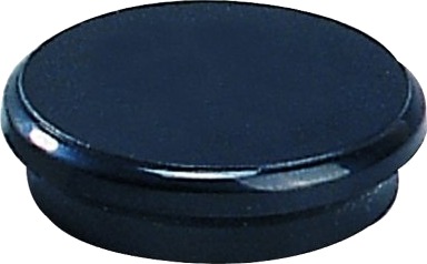 Dahle 95524 20922 Whiteboard Magnet Sort 7 Mm 10 Stykker