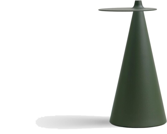 Established & Sons Fez Sidebord Rund Olive Green Established & Sons Fez Sidebord Rund Olive Green