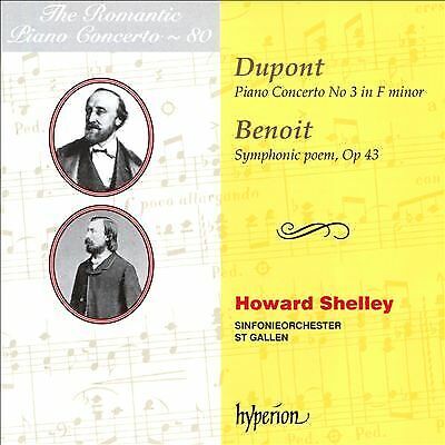 MediaTronixs Auguste Dupont : Dupont: Piano Concerto No. 3 in F Minor/Benoit: Symphonic… Pre-Owned