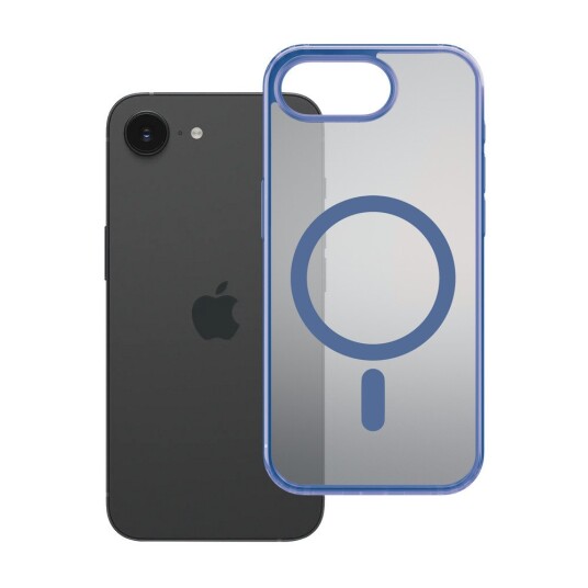3mk Frosty MagCase Deksel for iPhone 16e   Blå