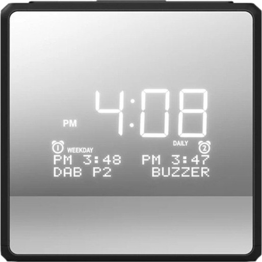 Philips R4600 digital klokkeradio sølv