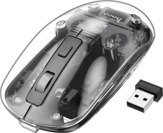 Trådløs Mus Hoco 2.4G 1600 Dpi Gm29 Svart Trådløs Mus Hoco 2.4G 1600 Dpi Gm29 Svart