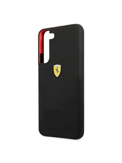 Ferrari On Track Silicone Case for Samsung Galaxy S22+ Black