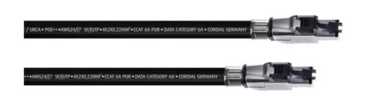 Cordial Cse Hh 6A Pur 5 M Cat6a Sf/Utp (S-Ftp) Rj-45 Rj-45 Sort Cordial Cse Hh 6A Pur 5 M Cat6a Sf/Utp (S-Ftp) Rj-45 Rj-45 Sort