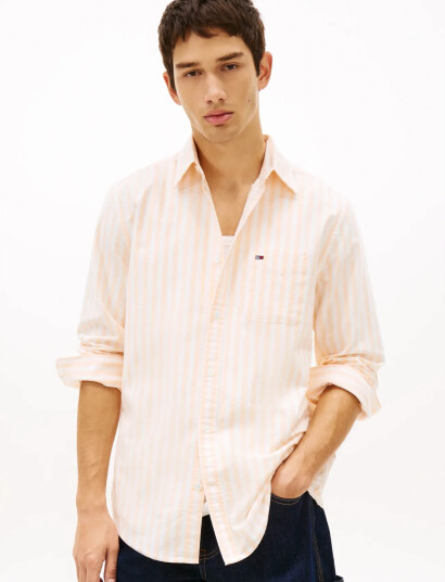 Tommy Jeans Tjm Reg Stripe Oxford Shirt Ext Multi/patterned L