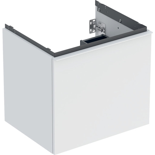 Geberit Acanto servantskap 59,2x47,5 cm matt hvit