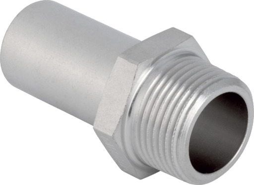 Geberit Mapress Therm overgangsnippel 54 mm 2" Geberit Mapress Therm overgangsnippel 54 mm 2"