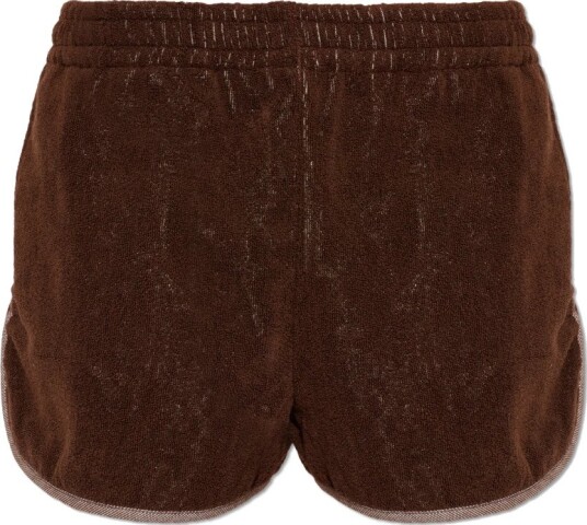 Versace, unisex, Shorts, Brun, S,