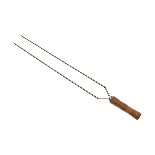 Vork Skewer 75 cm 1stk dobbelt grillspyd
