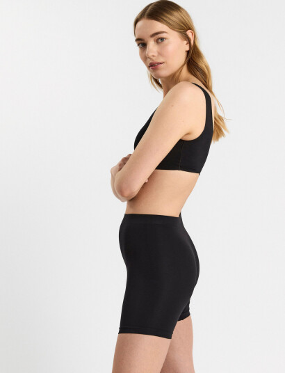 Lindex Seamless Bikertrosor Med Hög Midja - Black - M Lindex Seamless Bikertrosor Med Hög Midja - Black - M