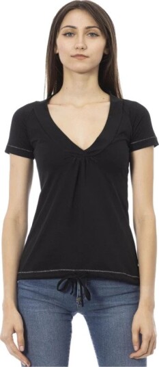 Trussardi Dame Topper Svart XL,