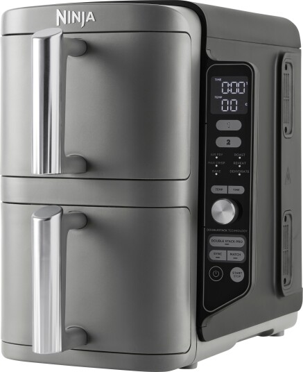 Ninja Double Stack XL Airfryer 9,5L 2470W Grå Ninja Double Stack XL Airfryer 9,5L 2470W Grå