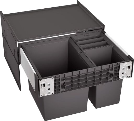 Blanco Select II XL 60/3 kildesorteringssystem 46 liter sort