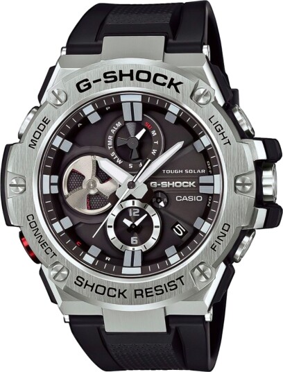 Casio G-Shock Pro GST-B100-1AER - Herre - 54 mm - Digitalt - Kvarts urverk - Mineralglas