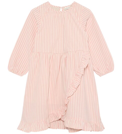 Minymo Dress Ls Y/D Pink 98