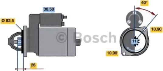 BOSCH 0 986 018 290 Starter