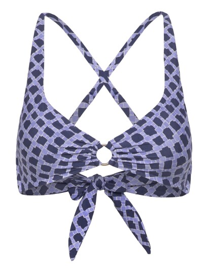 Seafolly Multi Fit Longline Tri Bra   Purple   44