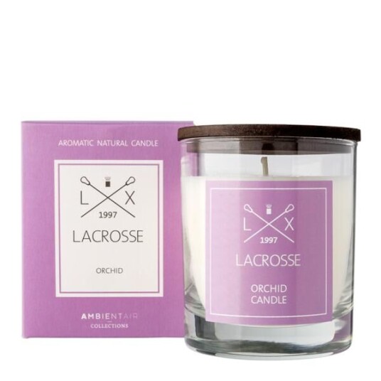 Ambientair - Lacrosse duftlys 200g orchid Ambientair - Lacrosse duftlys 200g orchid