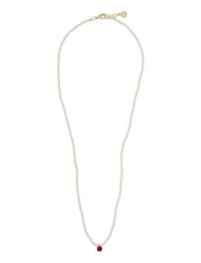 SNÖ OF SWEDEN Noctelle Pearl Neck 42 G/Red   42 cm |Röd |42  cm