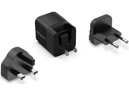 Energizer Ultimate - Multiplug Eu / Uk / Us Gan 20W Pd Vegglader (Svart)