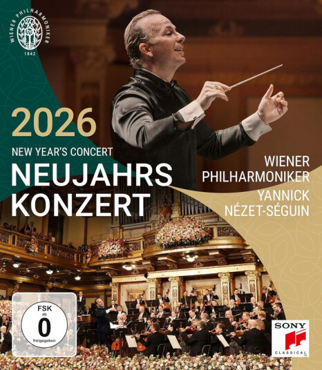 New Year's Concert 2026 / Neujahrskonzert 2026 Bluray