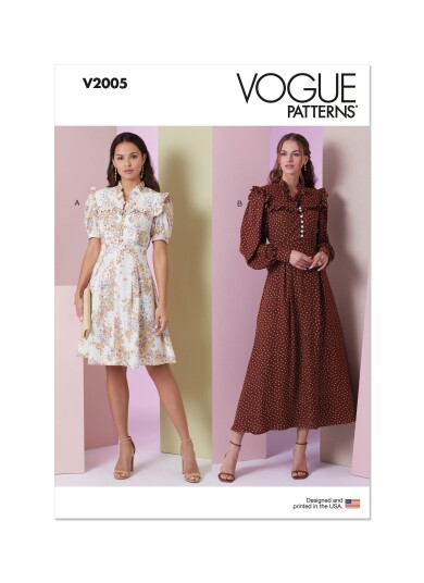 Vogue 2005 - Kjole H5 (6-8-10-12-14)