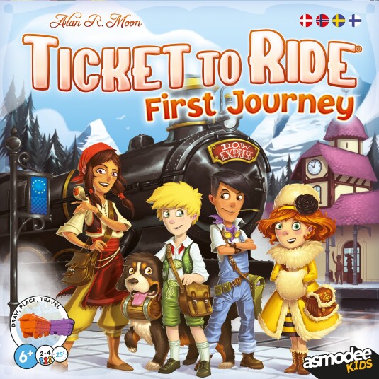 Spill Ticket to Ride First Journey