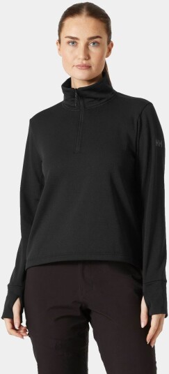 Helly Hansen Versalite Fleecegenser Med Midjesnor Dame Svart L Helly Hansen Versalite Fleecegenser Med Midjesnor Dame Svart L