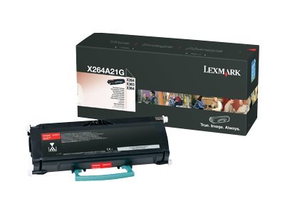 Lexmark - Svart - Original - Tonerpatron - For Lexmark X264dn X363dn X364dn X364dw
