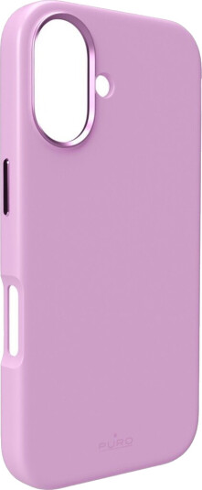 Puro Icon Mag Pro silikon deksel MagSafe for iPhone 16, rosa