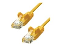 ProXtend - Koblingskabel - RJ-45 (hann) til RJ-45 (hann) - 15 m - UTP - CAT 5e - formstøpt, uten hindringer - gul