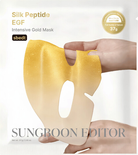 Sungboon Editor Silk Peptide Egf Intensive Gold Mask Nude 1 EA