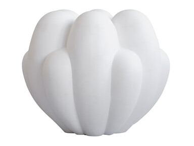 Bloom vase Big, Bone White