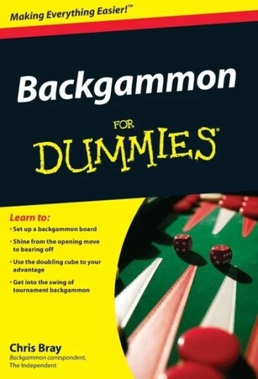 Backgammon For Dummies Av Chris Bray Backgammon For Dummies Av Chris Bray