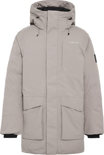 Didriksons Men"s Akilles Parka 2 Ash Brown XXL Didriksons Men"s Akilles Parka 2 Ash Brown XXL