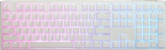 Ducky One 3 RGB Mekanisk Tastatur USB QWERTY Hvit