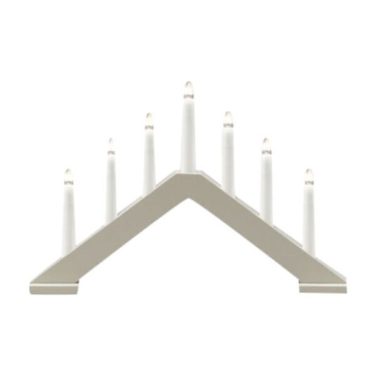 KONSTSMIDE LYSESTAKE 7 PÆRER TRE HVIT 3985-975 KONSTSMIDE LYSESTAKE 7 PÆRER TRE HVIT 3985-975