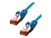 ProXtend - Koblingskabel - RJ-45 (hann) til RJ-45 (hann) - 7 m - 5.8 mm - foliebelagt uskjermet tvinnet kabelpar (F/UTP) - CAT 6 - formstøpt, uten hindringer, flertrådet - blå