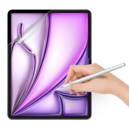 INCOVER iPad Air 13" (2024) PET Paper-Like Beskyttelsesfilm Skjermbeskytter - Gjennomsiktig