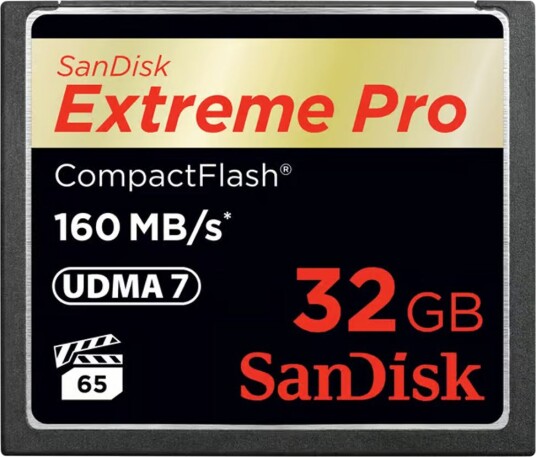 SanDisk Extreme Pro 32G CF 160mb/s