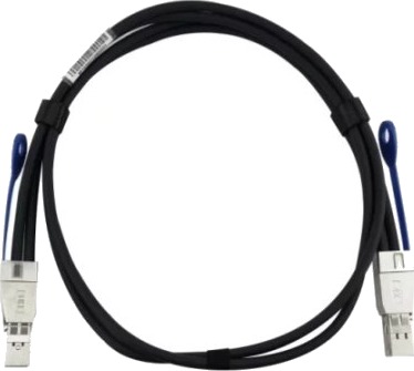 Blueoptics 10117949-4020Lf-Bl, 2 M, Sff-8644, Sff-8644, Rett, Rett, Hankjønn/Hankjønn