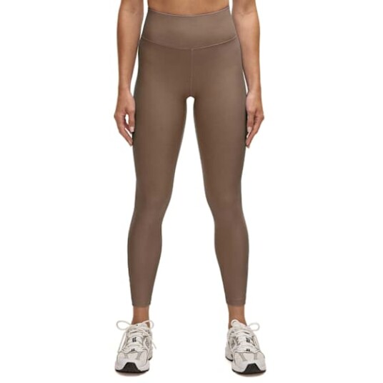 Casall Graphic High Waist Tights Dame Khaki 34